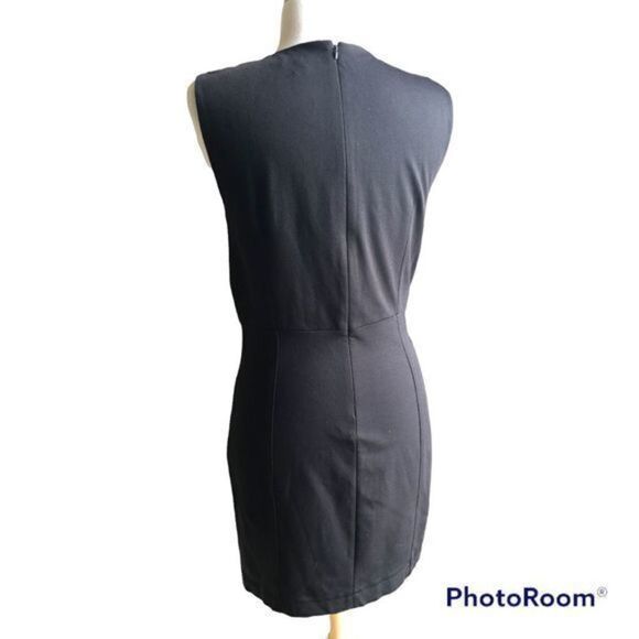 Ted Baker London jewel neckline little black dress large - Picture 4 of 7